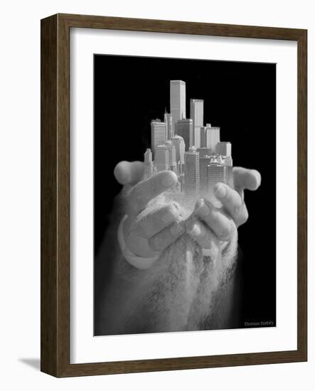 Urban Offering-Thomas Barbey-Framed Giclee Print