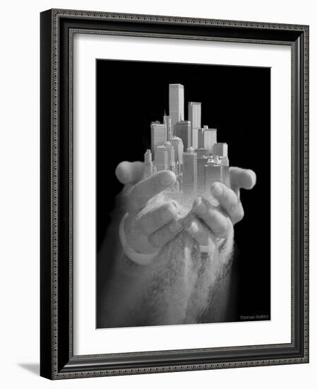 Urban Offering-Thomas Barbey-Framed Giclee Print