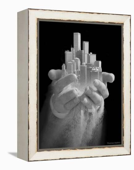 Urban Offering-Thomas Barbey-Framed Premier Image Canvas