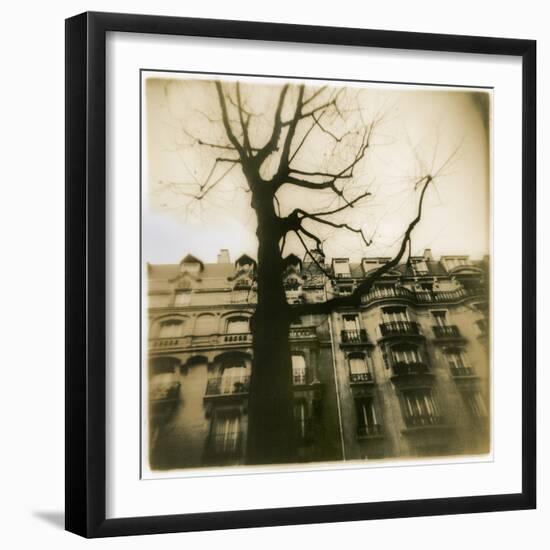 Urban Paris Landscape with Tree-Kevin Cruff-Framed Photographic Print