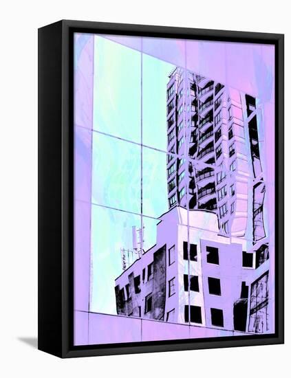 Urban Pastels I-Eva Bane-Framed Premier Image Canvas