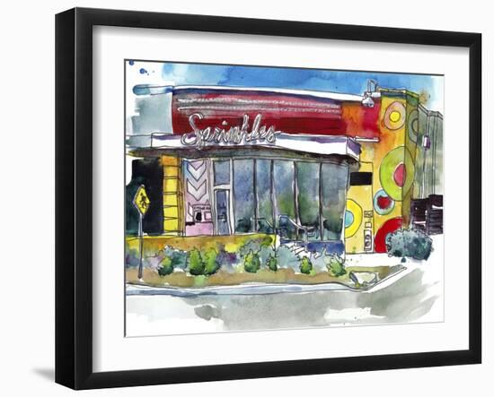 Urban Points of Interest II-Paul McCreery-Framed Art Print