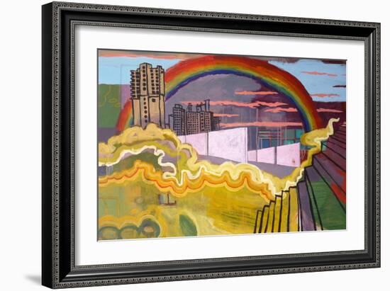 Urban Rainbow, 2016-Anastasia Lennon-Framed Giclee Print