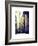 Urban Scene, 401 Broadway, Soho, Manhattan, NYC, White Frame-Philippe Hugonnard-Framed Art Print