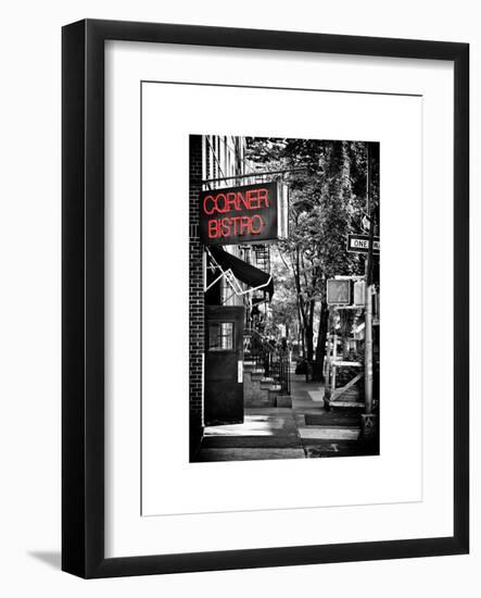 Urban Scene, Corner Bistro, Meatpacking and West Village, Manhattan, New York-Philippe Hugonnard-Framed Photographic Print