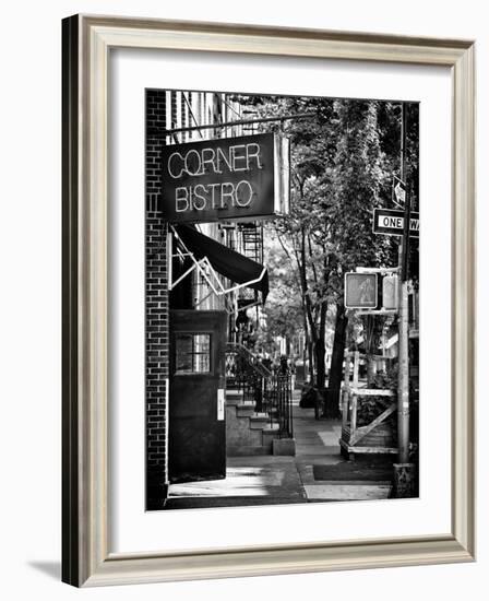 Urban Scene, Corner Bistro, Meatpacking and West Village, Manhattan, New York-Philippe Hugonnard-Framed Photographic Print