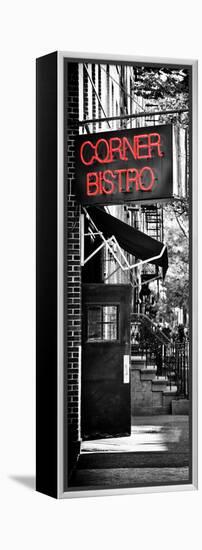 Urban Scene, Corner Bistro, Meatpacking and West Village, Manhattan, New York-Philippe Hugonnard-Framed Premier Image Canvas