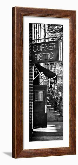 Urban Scene, Corner Bistro, Meatpacking and West Village, Manhattan, New York-Philippe Hugonnard-Framed Photographic Print