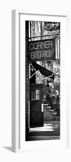 Urban Scene, Corner Bistro, Meatpacking and West Village, Manhattan, New York-Philippe Hugonnard-Framed Photographic Print