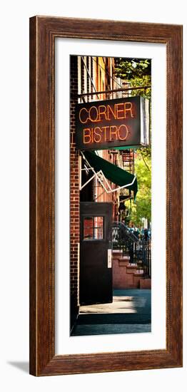 Urban Scene, Corner Bistro, Meatpacking and West Village, Manhattan, New York-Philippe Hugonnard-Framed Photographic Print