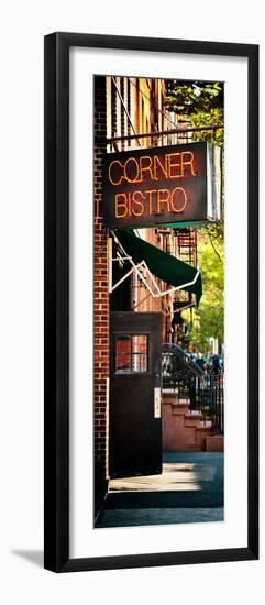 Urban Scene, Corner Bistro, Meatpacking and West Village, Manhattan, New York-Philippe Hugonnard-Framed Photographic Print