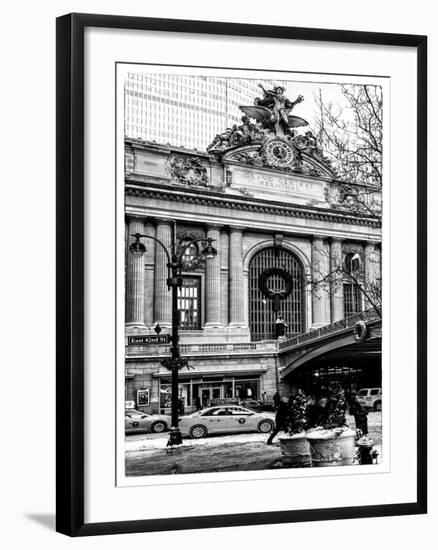 Urban Scene in Winter-Philippe Hugonnard-Framed Photographic Print