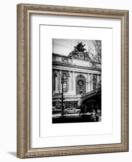 Urban Scene in Winter-Philippe Hugonnard-Framed Art Print