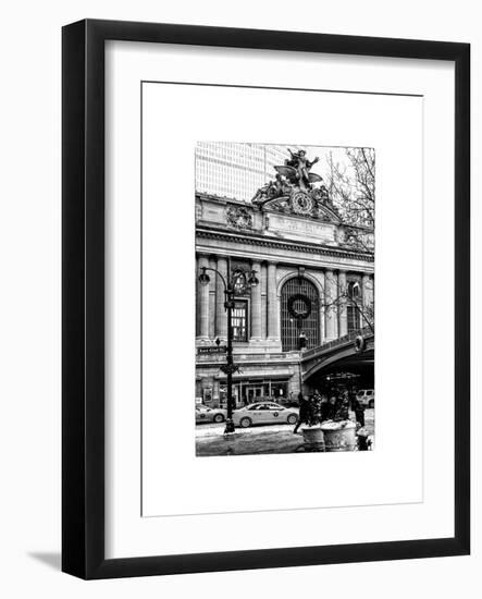 Urban Scene in Winter-Philippe Hugonnard-Framed Art Print