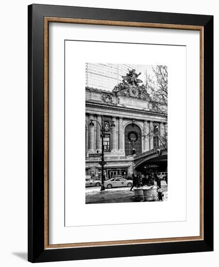 Urban Scene in Winter-Philippe Hugonnard-Framed Art Print