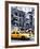 Urban Scene, Yellow Taxi, 34th St, Downtown Manhattan, New York, United States, Art Colors-Philippe Hugonnard-Framed Photographic Print