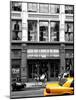 Urban Scene, Yellow Taxi, Topshop Store Front, Broadway, Soho, Manhattan, New York Colors-Philippe Hugonnard-Mounted Photographic Print