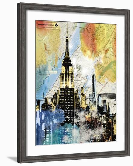 Urban Sights I-Alan Lambert-Framed Giclee Print