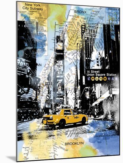 Urban Sights III-Alan Lambert-Mounted Giclee Print