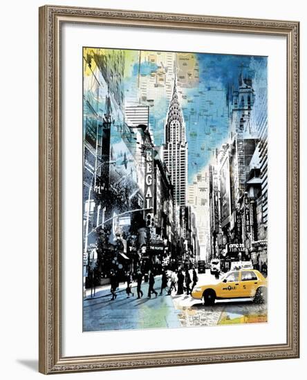 Urban Sights IV-Alan Lambert-Framed Giclee Print