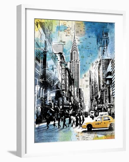 Urban Sights IV-Alan Lambert-Framed Giclee Print