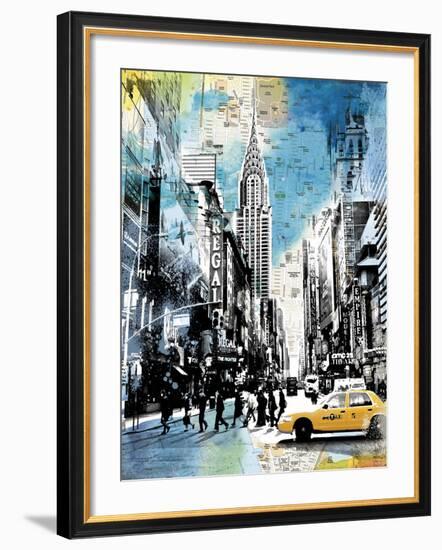 Urban Sights IV-Alan Lambert-Framed Giclee Print