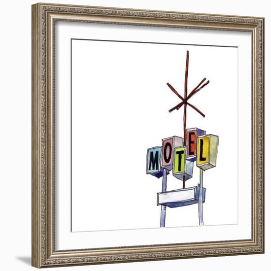 Urban Sign I-Paul McCreery-Framed Art Print