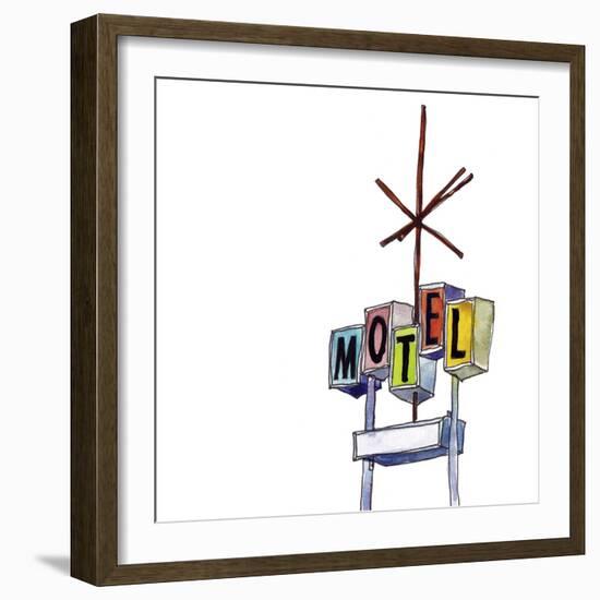 Urban Sign I-Paul McCreery-Framed Art Print