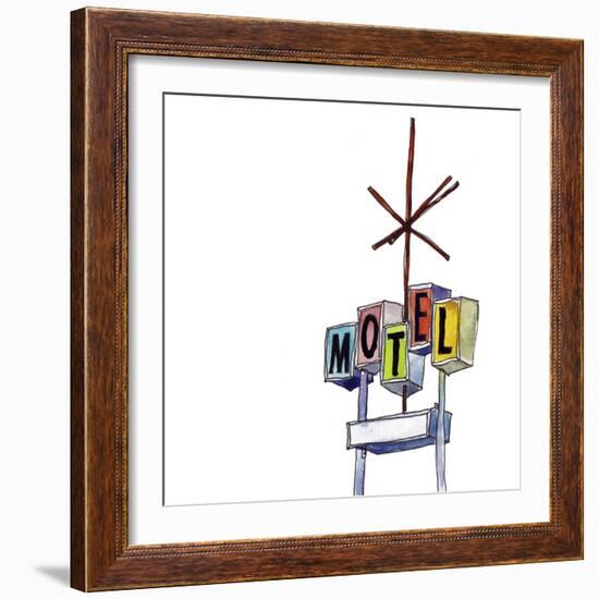 Urban Sign I-Paul McCreery-Framed Art Print