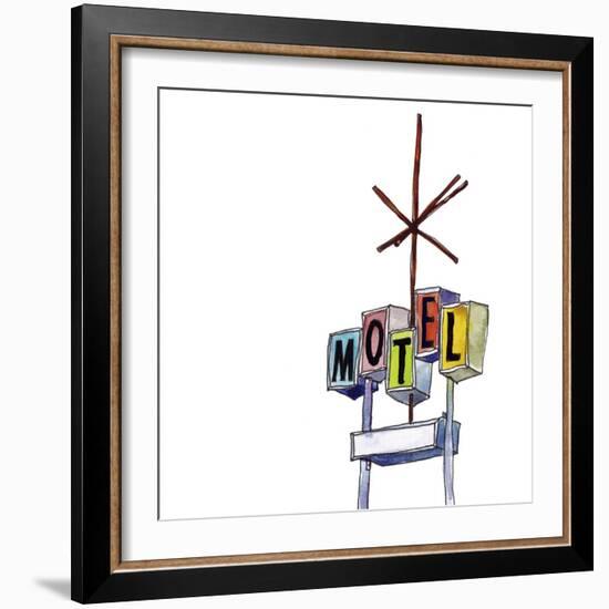 Urban Sign I-Paul McCreery-Framed Art Print