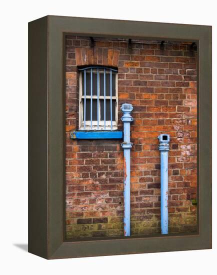 Urban Street View in England-Craig Roberts-Framed Premier Image Canvas