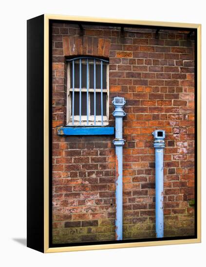 Urban Street View in England-Craig Roberts-Framed Premier Image Canvas