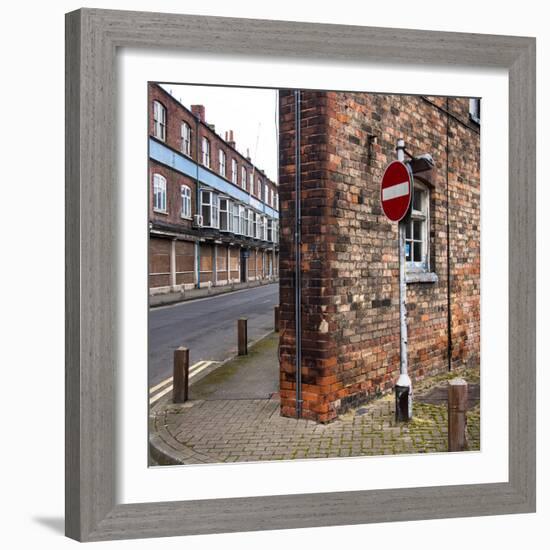 Urban Street View in England-Craig Roberts-Framed Photographic Print