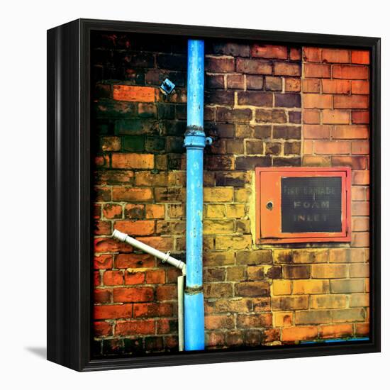 Urban Street View in England-Craig Roberts-Framed Premier Image Canvas