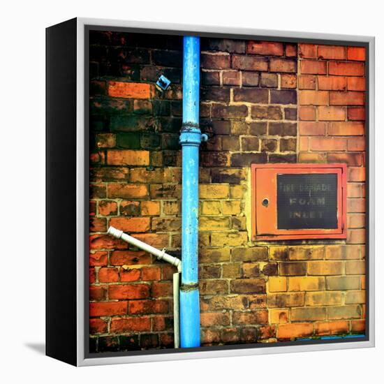 Urban Street View in England-Craig Roberts-Framed Premier Image Canvas