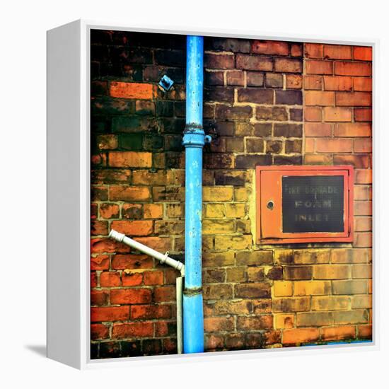 Urban Street View in England-Craig Roberts-Framed Premier Image Canvas