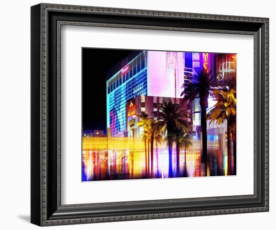 Urban Stretch Series, Fine Art, Strip, Casino, Las Vegas, Nevada, United States-Philippe Hugonnard-Framed Photographic Print