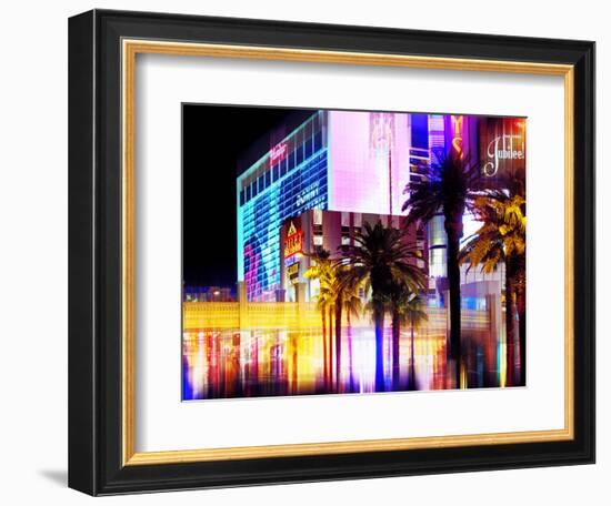 Urban Stretch Series, Fine Art, Strip, Casino, Las Vegas, Nevada, United States-Philippe Hugonnard-Framed Photographic Print