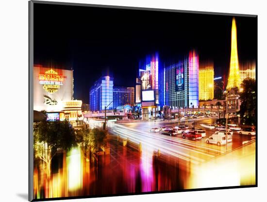 Urban Stretch Series, Fine Art, Strip, Las Vegas, Nevada, United States-Philippe Hugonnard-Mounted Photographic Print