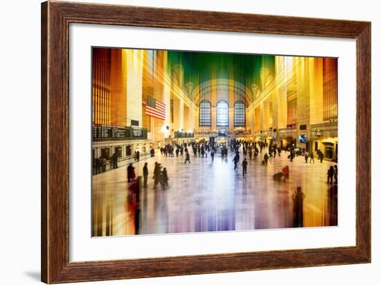 Urban Stretch Series - Grand Central Terminal - Manhattan - New York-Philippe Hugonnard-Framed Photographic Print