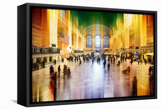 Urban Stretch Series - Grand Central Terminal - Manhattan - New York-Philippe Hugonnard-Framed Premier Image Canvas