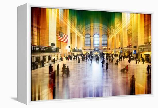 Urban Stretch Series - Grand Central Terminal - Manhattan - New York-Philippe Hugonnard-Framed Premier Image Canvas