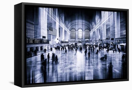 Urban Stretch Series - Grand Central Terminal - Manhattan - New York-Philippe Hugonnard-Framed Premier Image Canvas