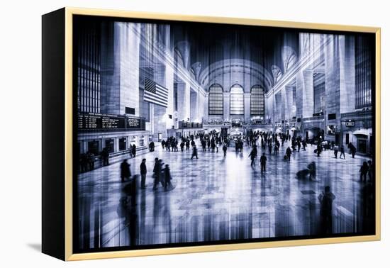 Urban Stretch Series - Grand Central Terminal - Manhattan - New York-Philippe Hugonnard-Framed Premier Image Canvas