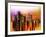 Urban Stretch Series - Landscape of Manhattan at Night - New York-Philippe Hugonnard-Framed Photographic Print