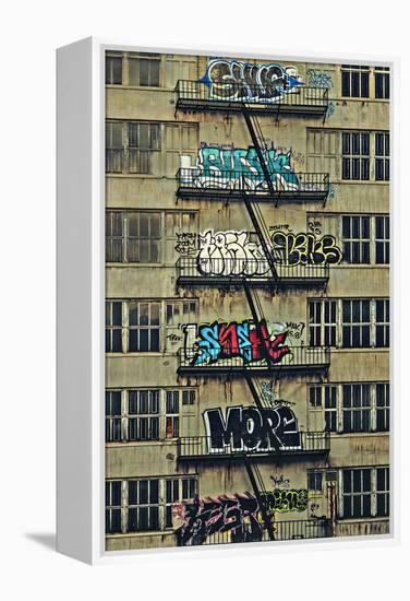 Urban Tags II-Honey Malek-Framed Stretched Canvas