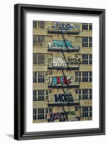 Urban Tags II-Honey Malek-Framed Art Print