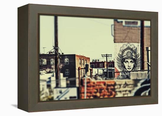 Urban Tags III-Honey Malek-Framed Stretched Canvas