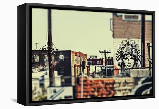 Urban Tags III-Honey Malek-Framed Stretched Canvas