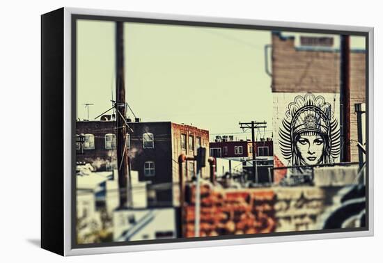 Urban Tags III-Honey Malek-Framed Stretched Canvas